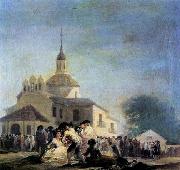 Pilgrimage to the Church of San Isidro Francisco de goya y Lucientes